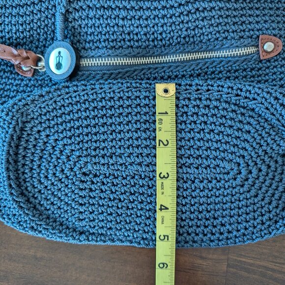 The Sak Blue and Brown Shoulder Bag - Picture 6 of 16